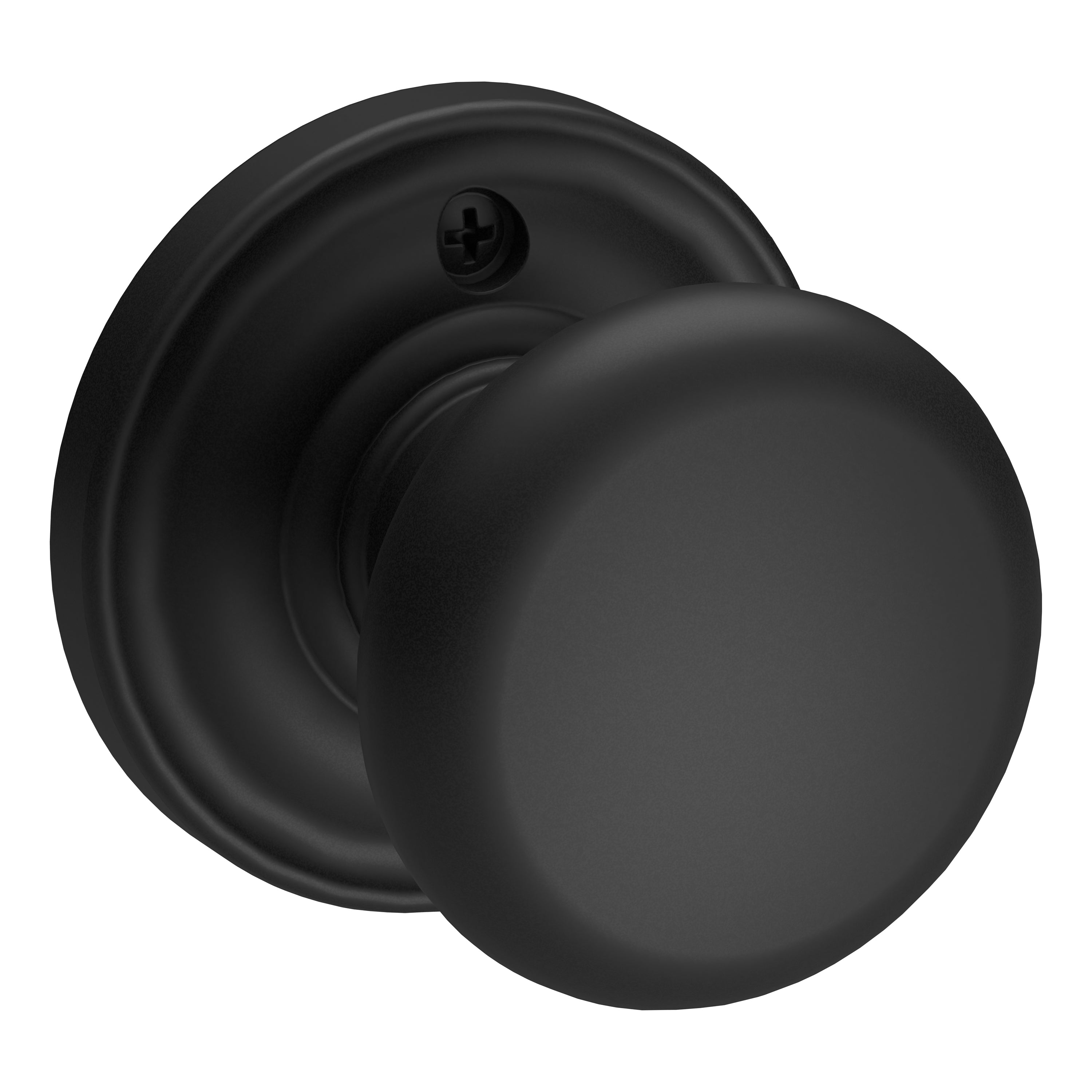 Baldwin Reserve Half Dummy Round Knob and Traditional Round Rose Baldwin Reserve
