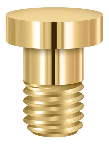 Deltana Extended Button Tip for Solid Brass Hinge; Deltana