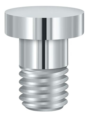 Deltana Extended Button Tip for Solid Brass Hinge; Deltana