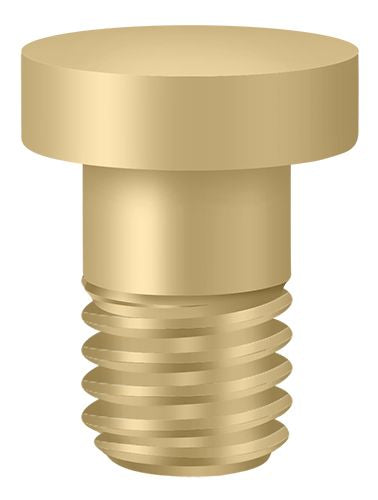 Deltana Extended Button Tip for Solid Brass Hinge; Deltana