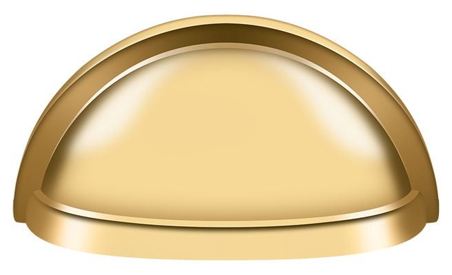 Deltana Oval Shell Handle Pull 3-1/2"; Deltana
