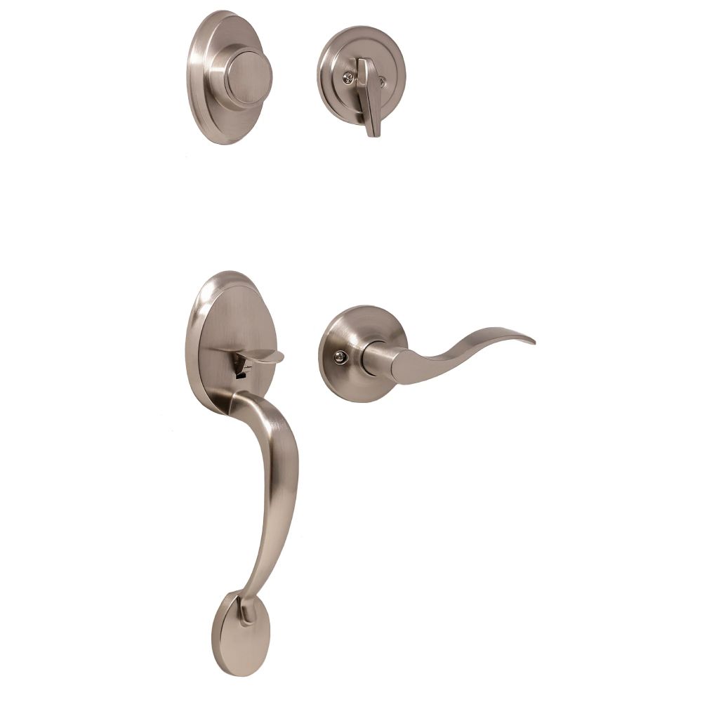 Weslock Hillcrest Dummy Handleset with New Haven Trim Weslock