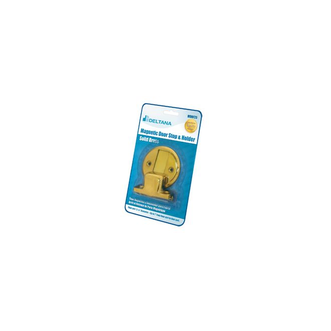 Deltana Magnetic Door Holder Flush 2-1/2" Diameter Blister Pack; Deltana