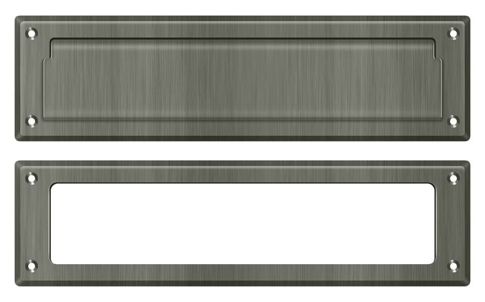 Deltana Mail Slot 13-1/8" with Interior Frame; Deltana