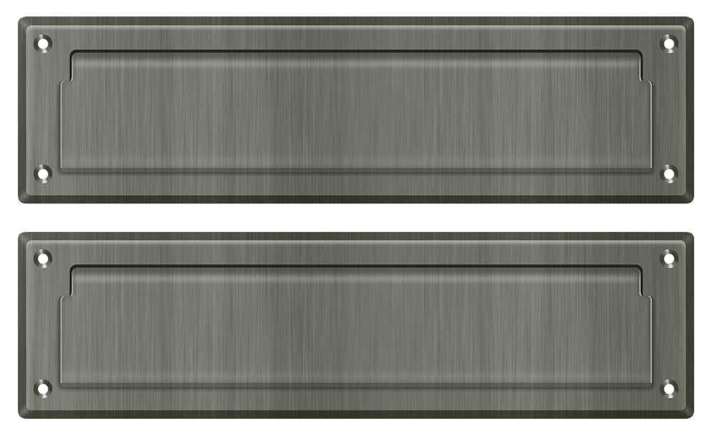 Deltana Mail Slot 13-1/8" with Interior Flap; Deltana