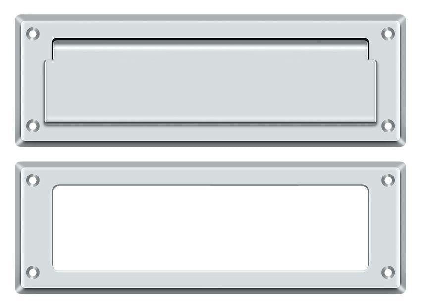 Deltana Mail Slot 8-7/8" with Interior Frame; Deltana