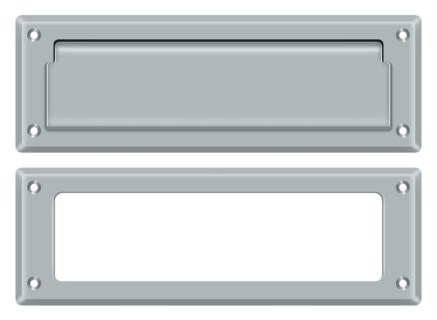 Deltana Mail Slot 8-7/8" with Interior Frame; Deltana