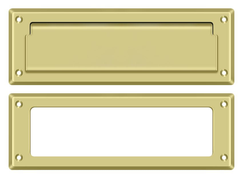 Deltana Mail Slot 8-7/8" with Interior Frame; Deltana