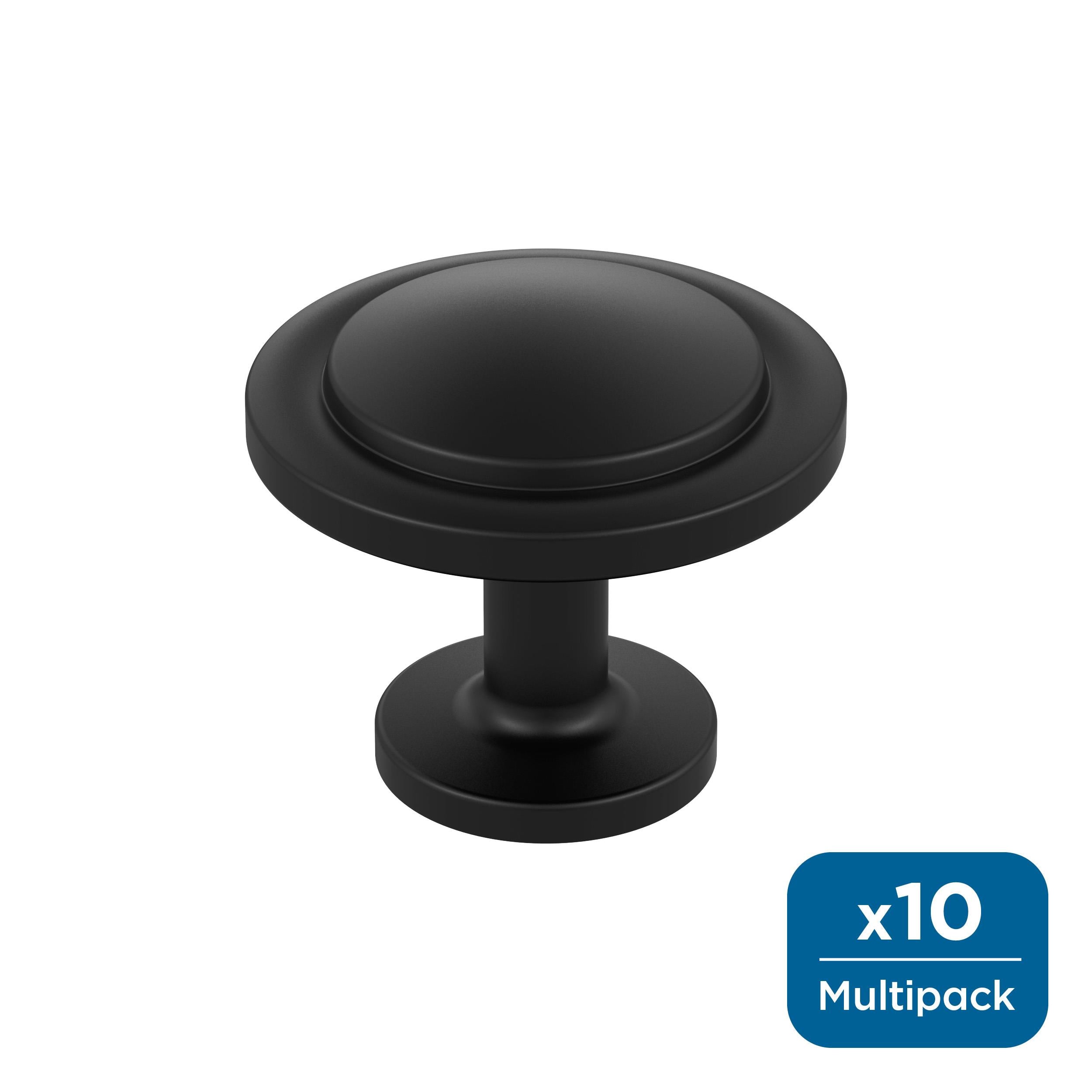 Amerock Loop 1-3/16 inch (30mm) Diameter Knob - 37025 Everyday Basics