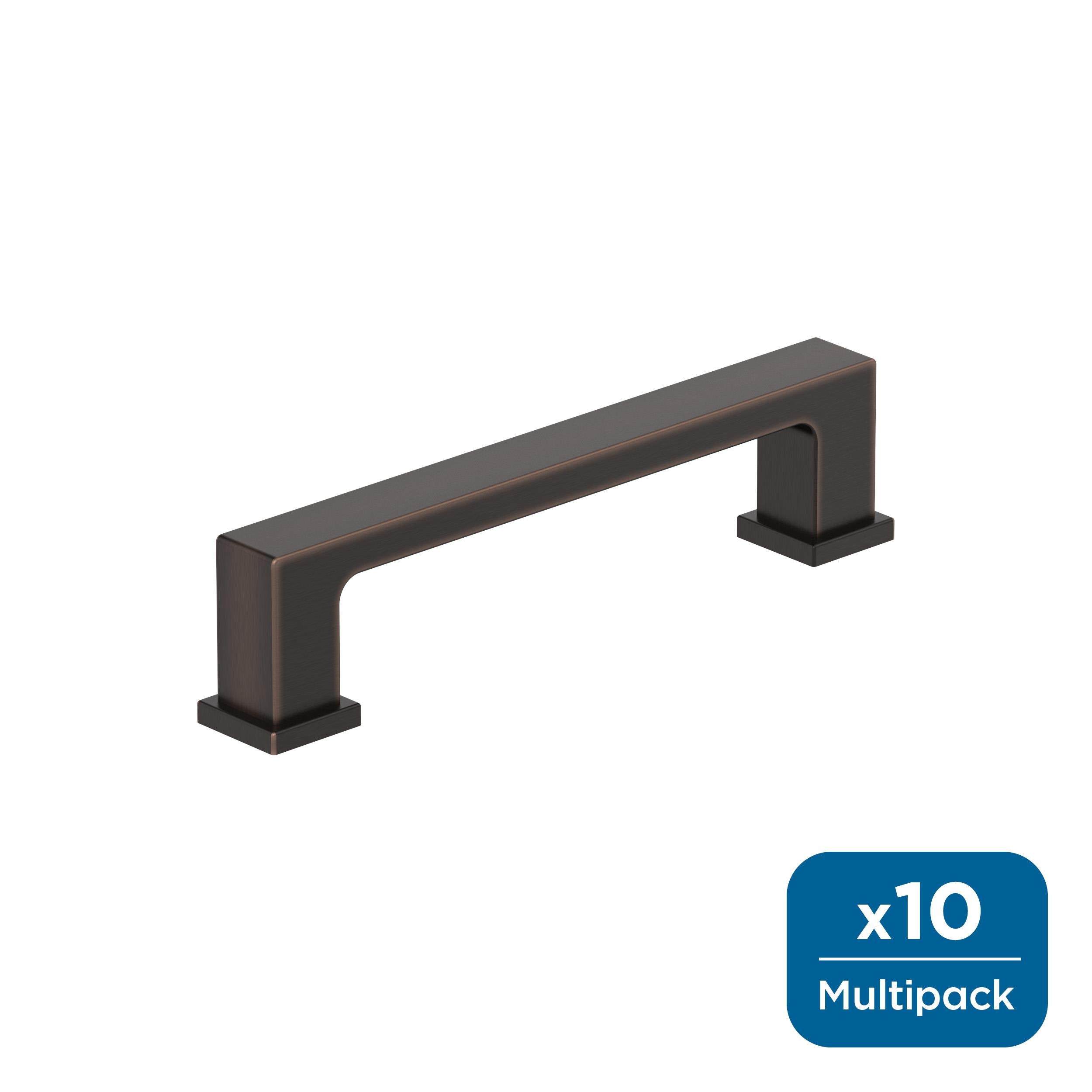Amerock Bridgeport 3-3/4 inch (96mm) Center-to-Center Pull - 37031 - 10 Pack Everyday Basics