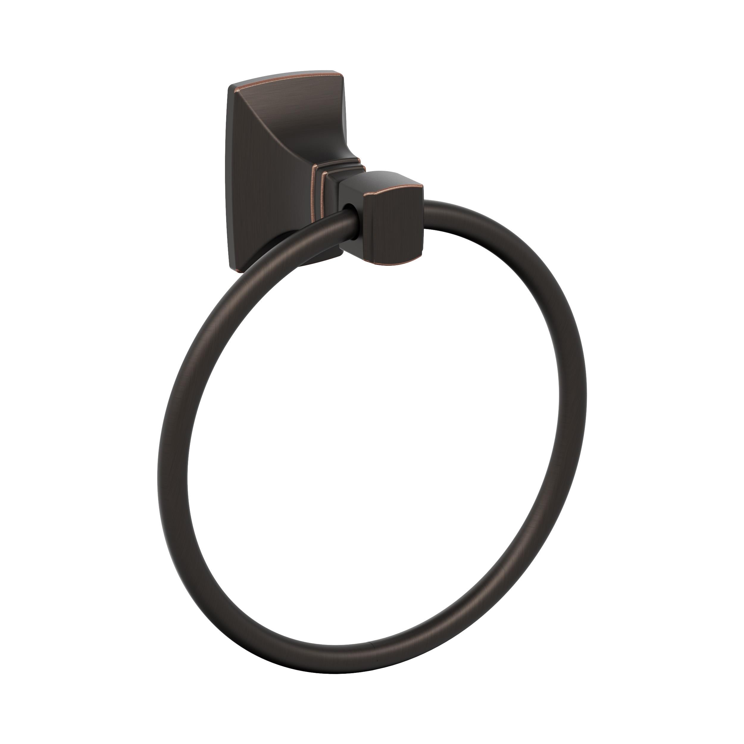 Amerock Highland Ridge 7-7/16 inch (189mm) Width Towel Ring Amerock
