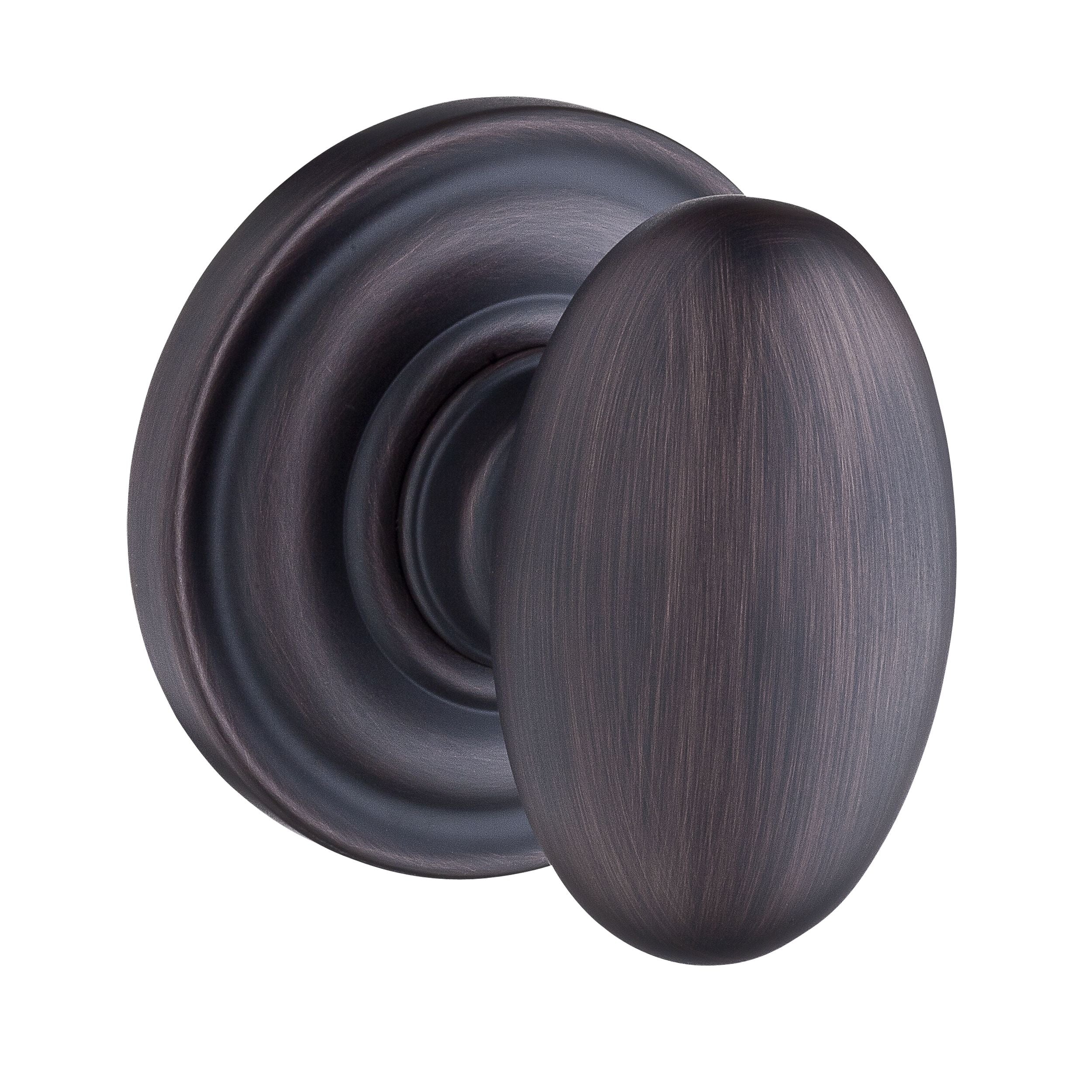 Baldwin Reserve Passage Ellipse Knob and Traditional Round Rose with 6AL Latch and Dual Strike Baldwin Reserve