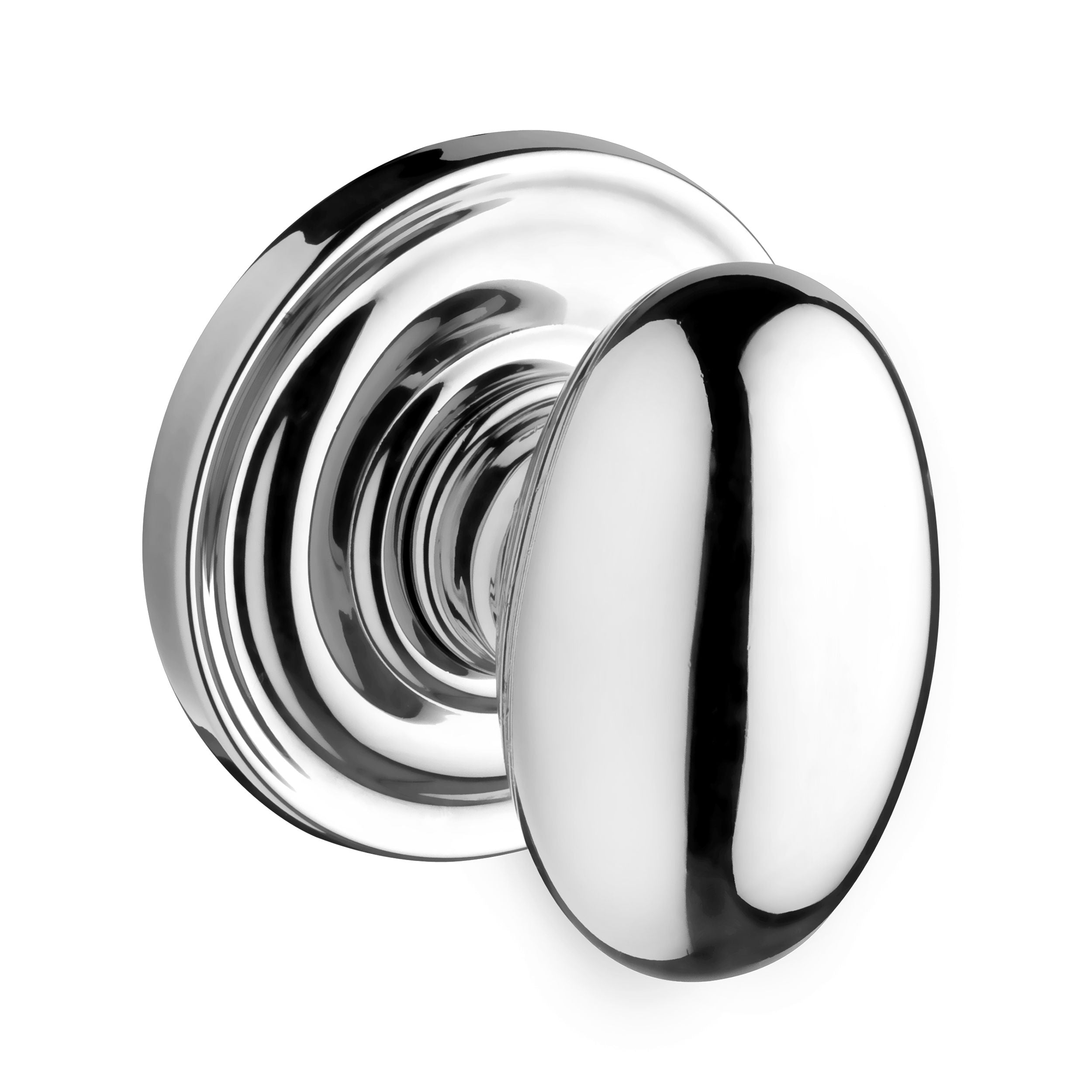 Baldwin Reserve Passage Ellipse Knob and Traditional Round Rose with 6AL Latch and Dual Strike Baldwin Reserve