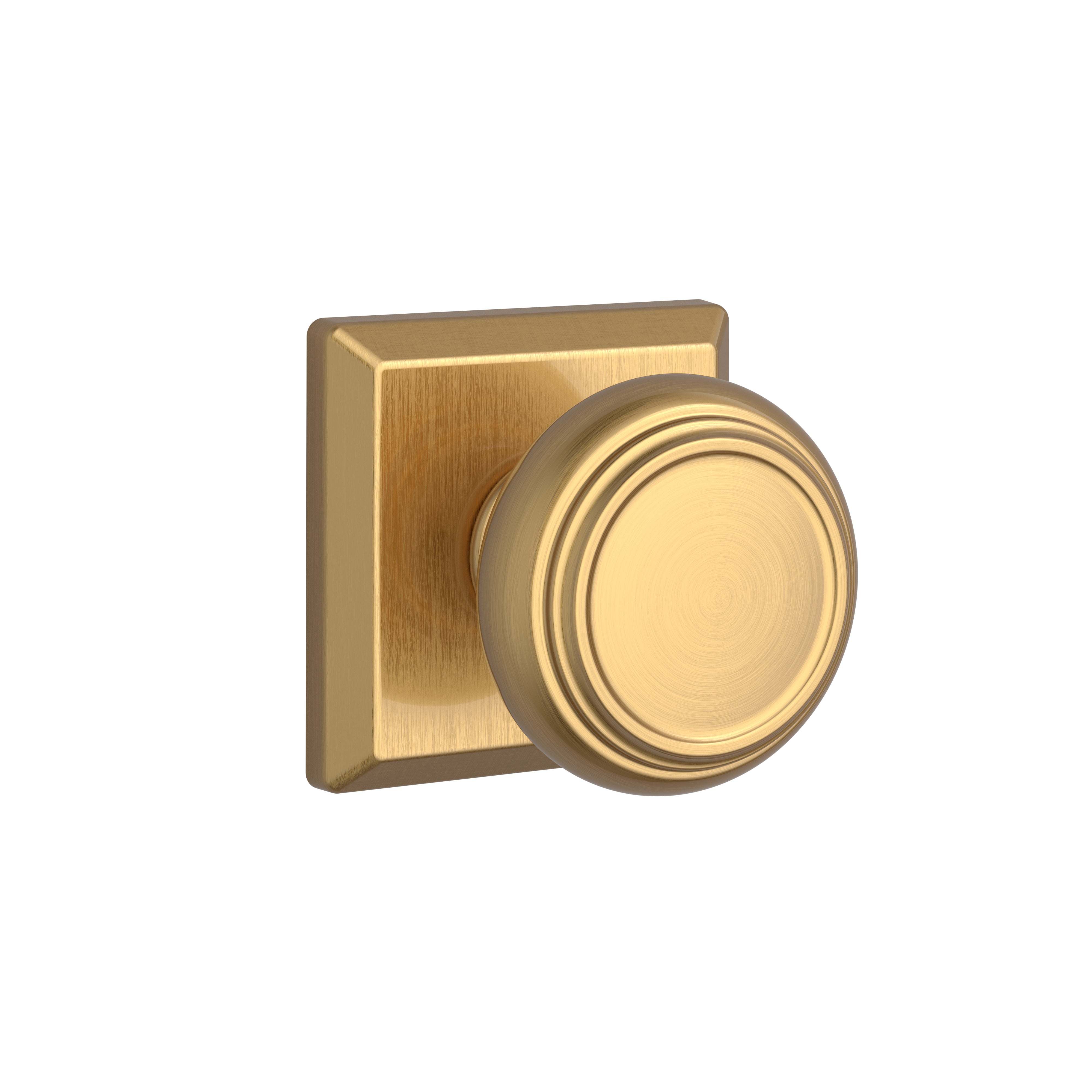 Baldwin Reserve Traditional Knob Passage with 6AL Latch and Dual Strike Baldwin Reserve