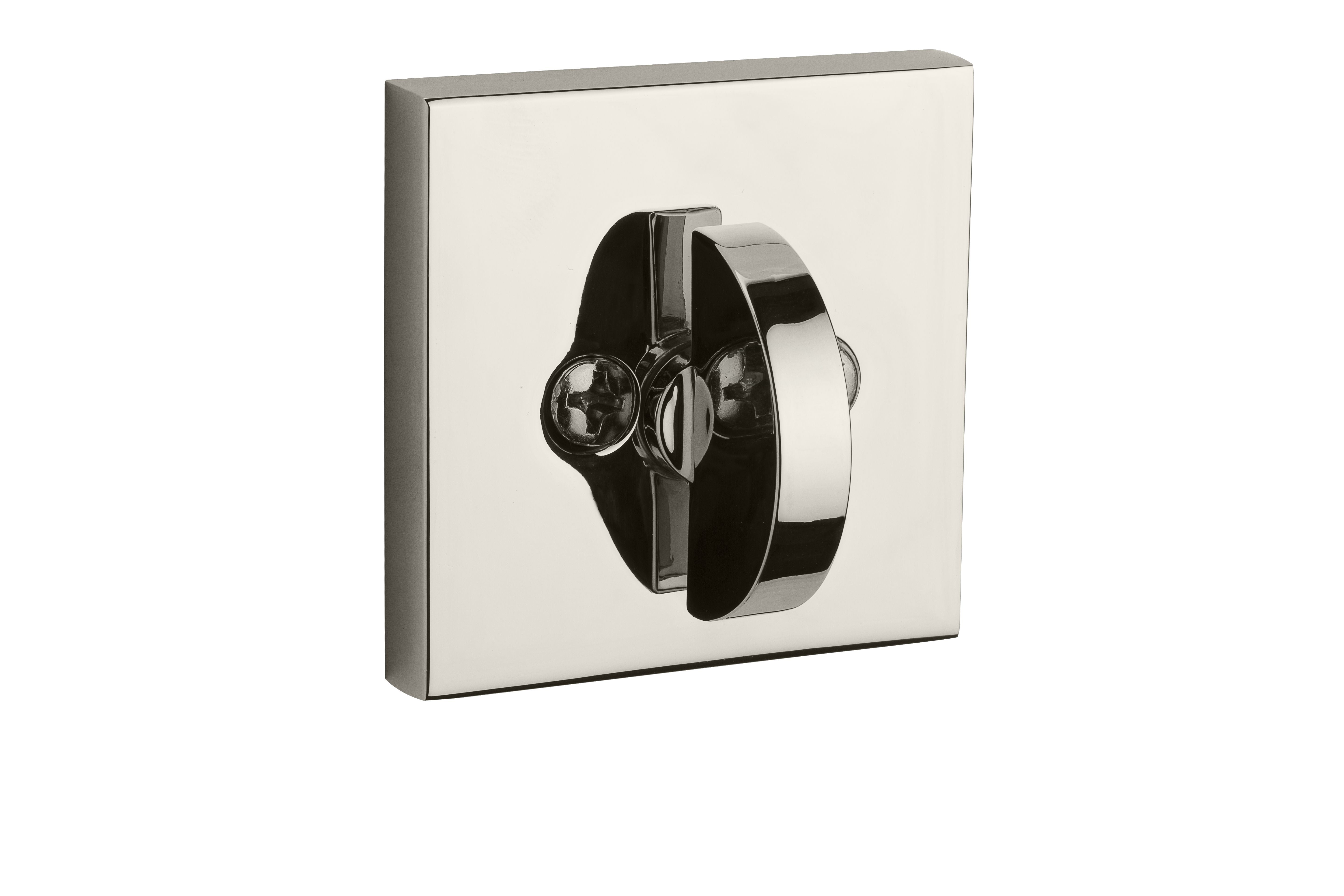 Baldwin Reserve Patio Contemporary Square Deadbolt with 6AL Latch and Dual Strike Baldwin Reserve