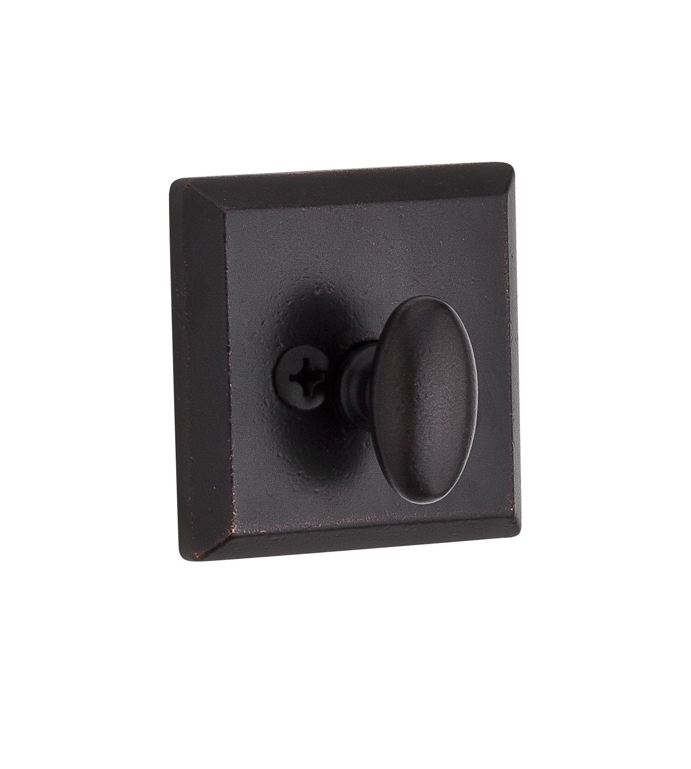 Baldwin Reserve Patio Traditional Square Deadbolt with 6AL Latch and Dual Strike Baldwin Reserve