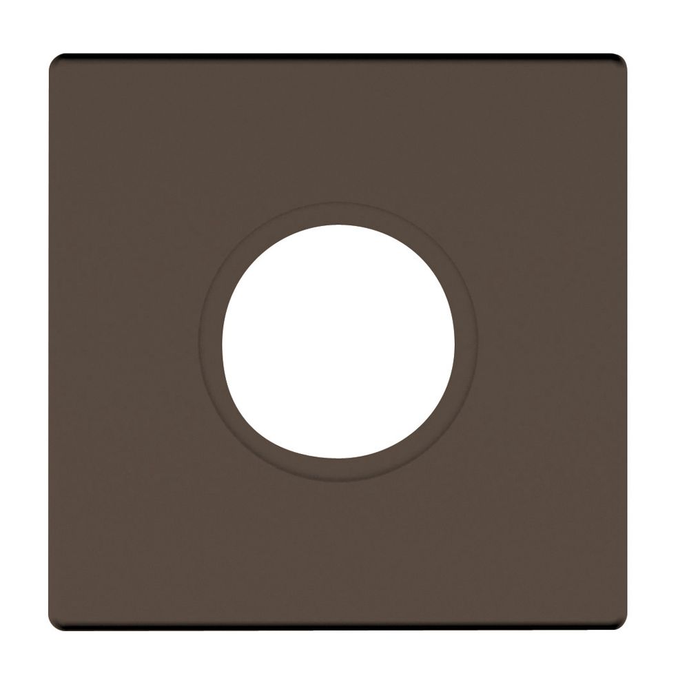 Baldwin R017 2-5/8" Contemporary Square Single Dummy Rose Baldwin Estate
