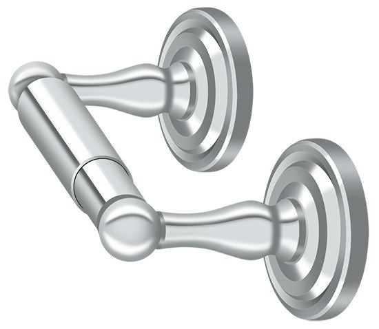 Deltana Toilet Paper Holder; Double Post; R-Series; Deltana