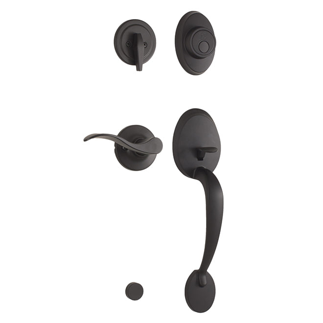 Weslock Hillcrest Dummy Handleset with New Haven Trim Weslock
