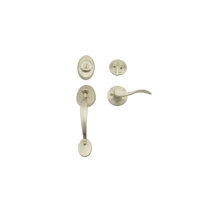 Weslock Hillcrest Dummy Handleset with New Haven Trim Weslock