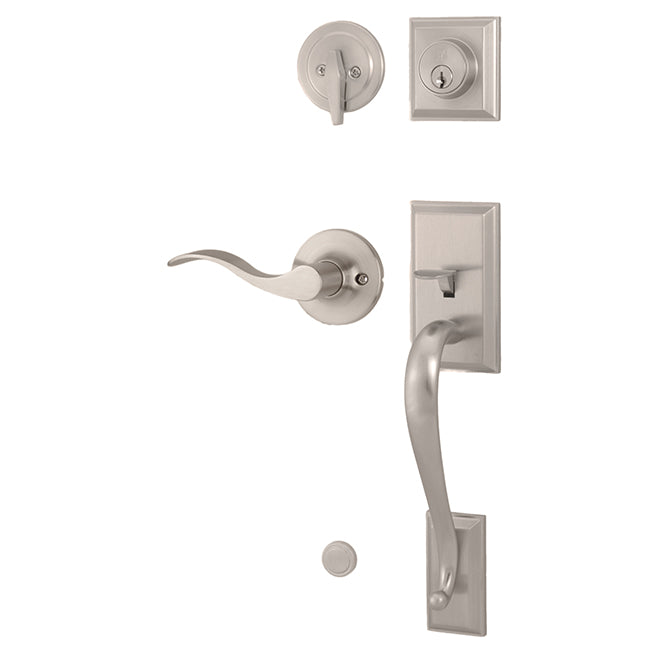 Weslock Mercy Single Cylinder Handleset with New Haven Lever Weslock