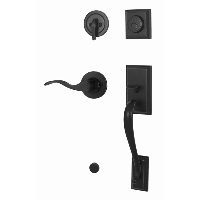 Weslock Parkside Dummy Handleset with New Haven Lever Weslock