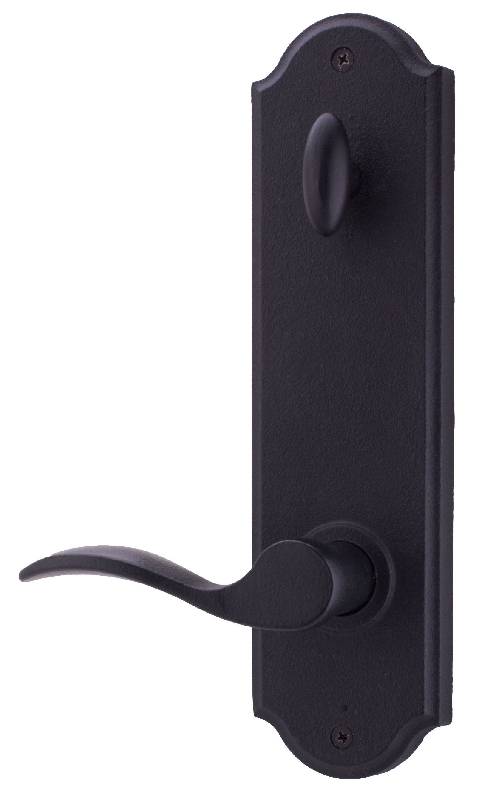 Weslock Carlow Single Cylinder Handleset Trim for Stonebriar or Wiltshire with Adjustable Latch and Round Corner Strikes Weslock
