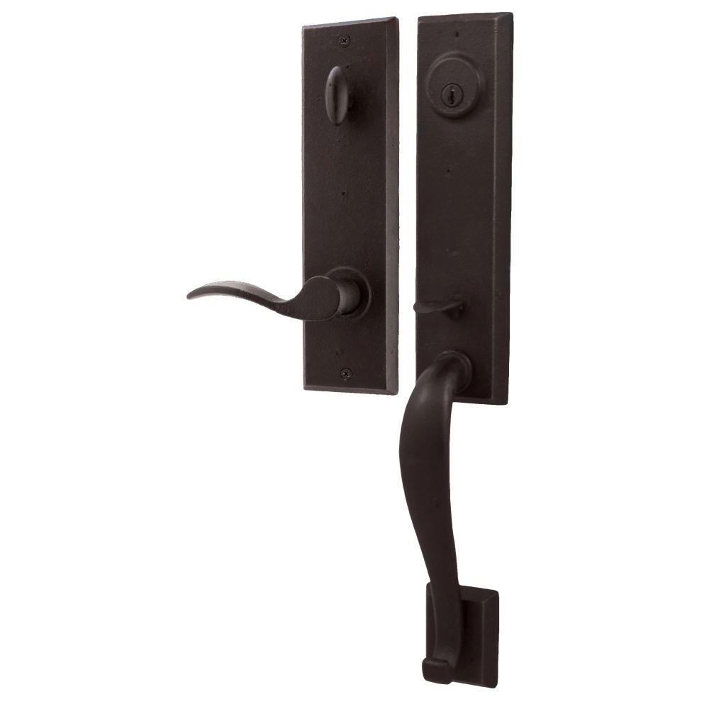 Weslock Greystone Single Cylinder Handleset with Carlow Lever Weslock
