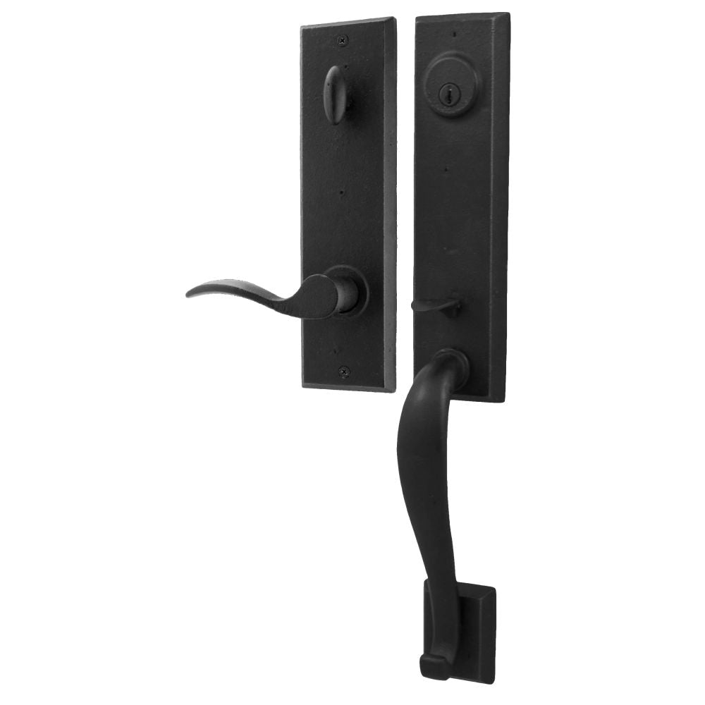 Weslock Greystone Single Cylinder Handleset with Carlow Lever Weslock