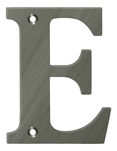 Deltana 4" Residential Letter E; Deltana