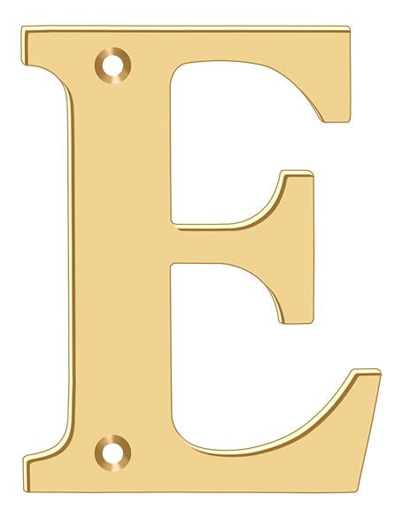 Deltana 4" Residential Letter E; Deltana