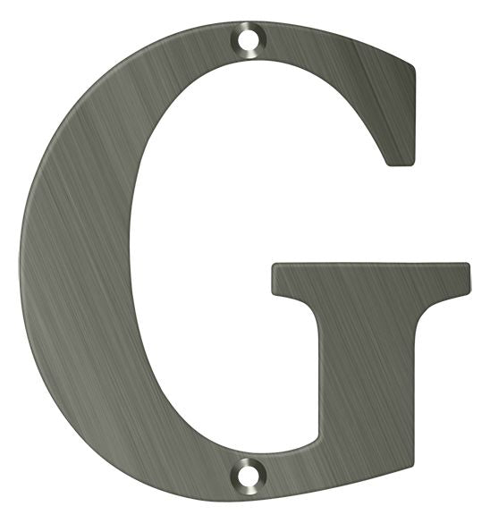 Deltana 4" Residential Letter G; Deltana