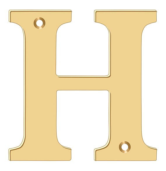 Deltana 4" Residential Letter H; Deltana