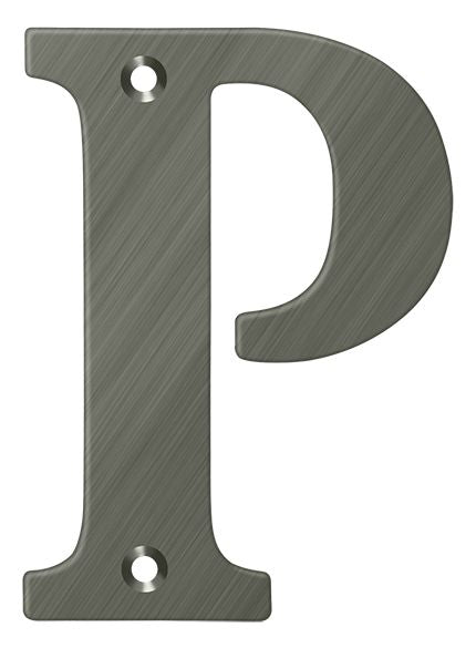 Deltana 4" Residential Letter P; Deltana