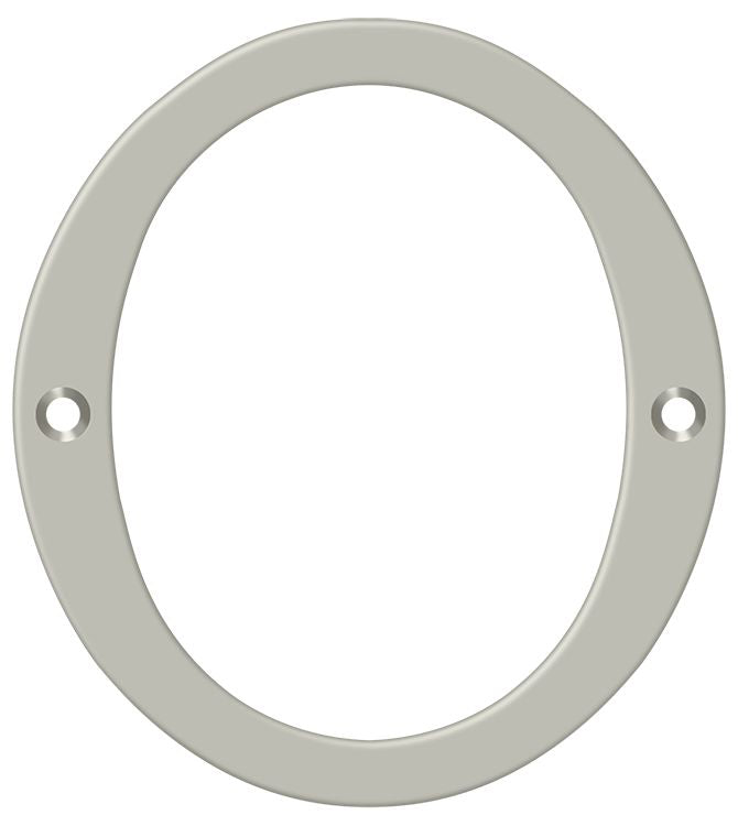 Deltana 6" Numbers; Solid Brass; Deltana