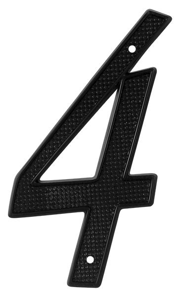 Deltana 4" Numbers; Zinc; Deltana