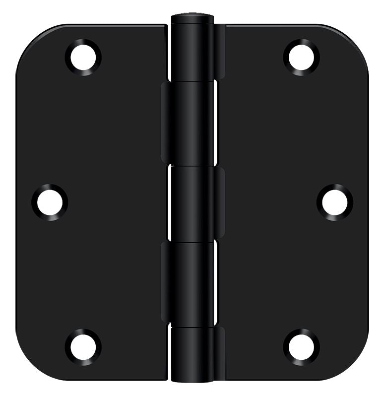 Deltana 3-1/2" x 3-1/2" x 5/8" Radius Hinge; Residential Thickness; Deltana