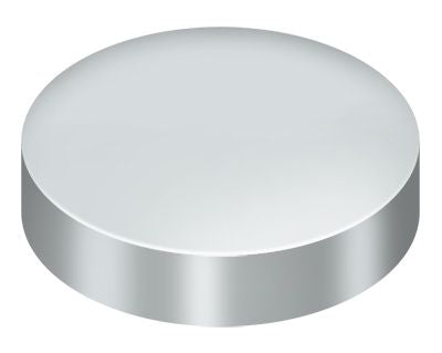 Deltana Screw Cover; Round; Flat; 1" Diameter; Deltana