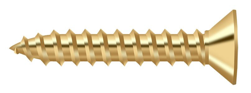 Deltana Wood Screw; SB; #7 x 3/4"; Deltana