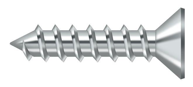 Deltana Wood Screw; ST; #12 x 1"; Deltana