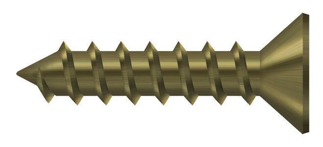 Deltana Wood Screw; ST; #12 x 1"; Deltana