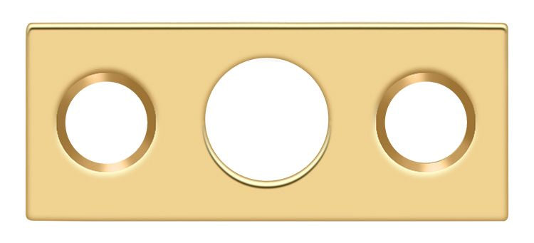 Deltana Strike Plate For 7" Flush Bolt; Deltana
