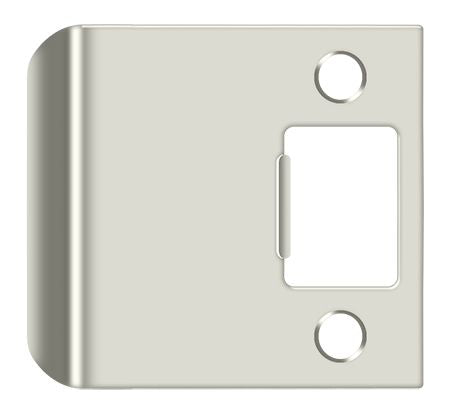 Deltana Extended Lip Strike Plate; 2-1/2" Overall; Deltana