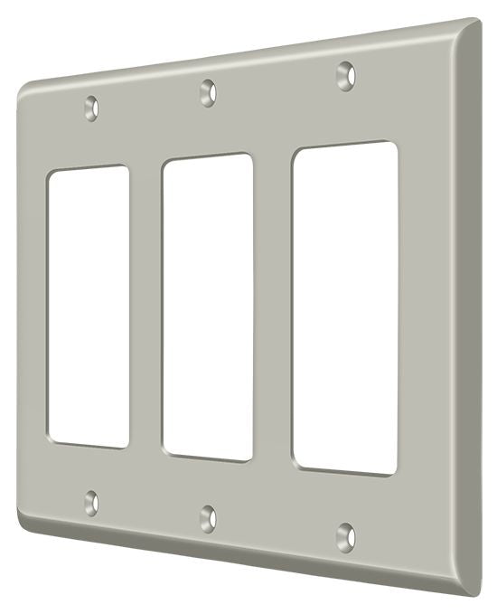 Deltana Switch Plate; Triple Rocker; Deltana