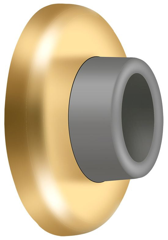 Deltana Wall Mount Concave Flush Bumper; 2-1/2" Diameter; Deltana