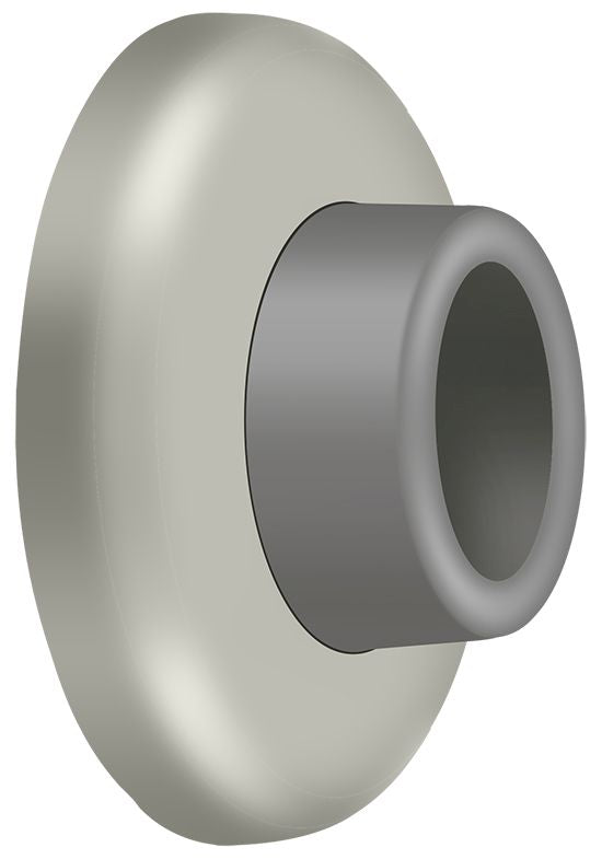 Deltana Wall Mount Concave Flush Bumper; 2-1/2" Diameter; Deltana