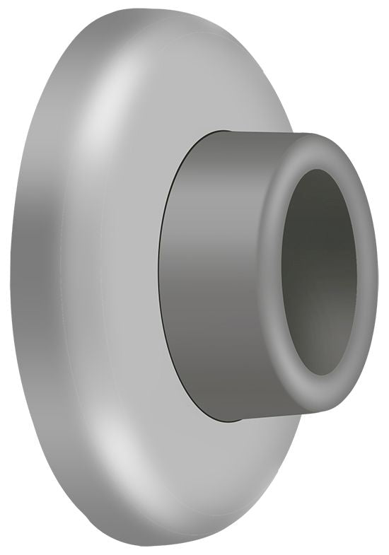 Deltana Wall Mount Concave Flush Bumper; 2-1/2" Diameter; Deltana