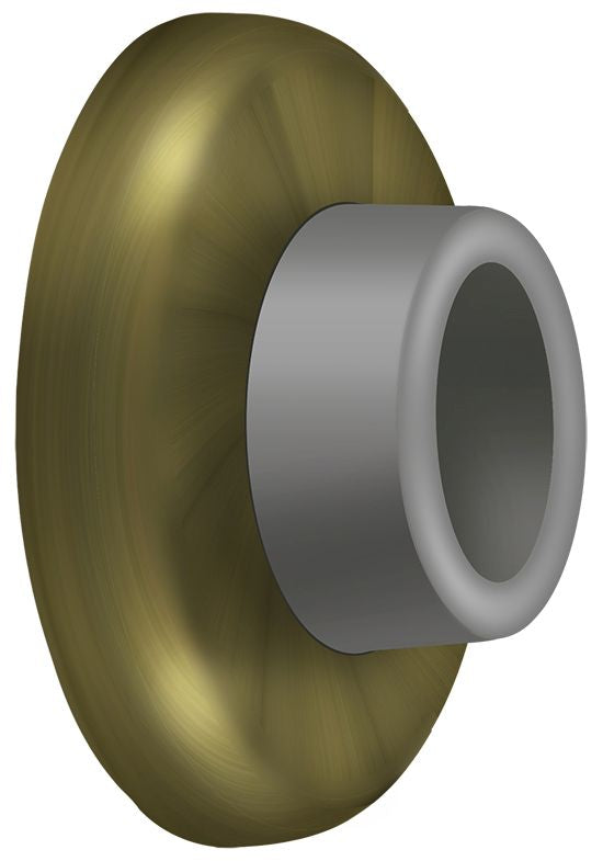 Deltana Wall Mount Concave Flush Bumper; 2-1/2" Diameter; Deltana