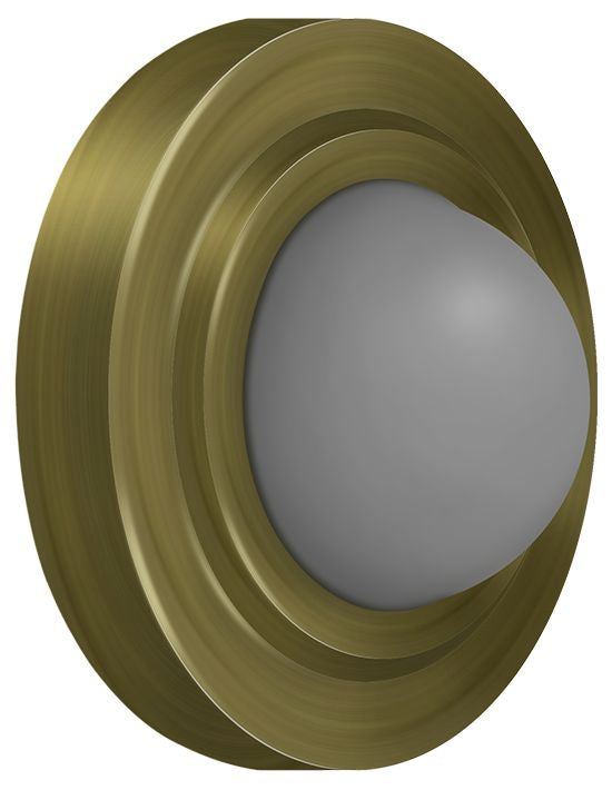 Deltana Convex Flush Bumper 2-3/8" Diameter; Deltana