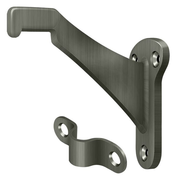 Deltana Hand Rail Brackets; Zinc 3-1/4" Projection; Deltana